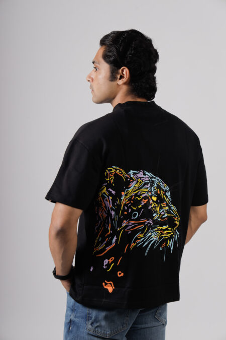 Brooklyn Stitch Men’s Mid night Black Panther Edition T-shirt